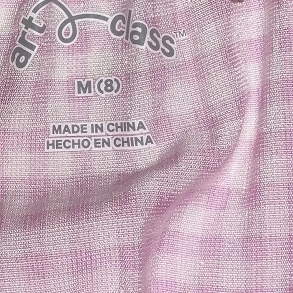 Art Class Girls M Top‎ Plaid Smocking Lightweight Ruched Waist Girly Casual